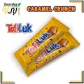 Tofiluk Wafer Caramel Crunch Chocolate Bar 10gm  (48 pcs x 1). 