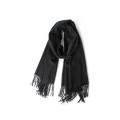 【Be worth】 Men Faux Wool Warm Scarfs Winter Shawl Neck Thick Knit Super Soft Solid Wrap. 