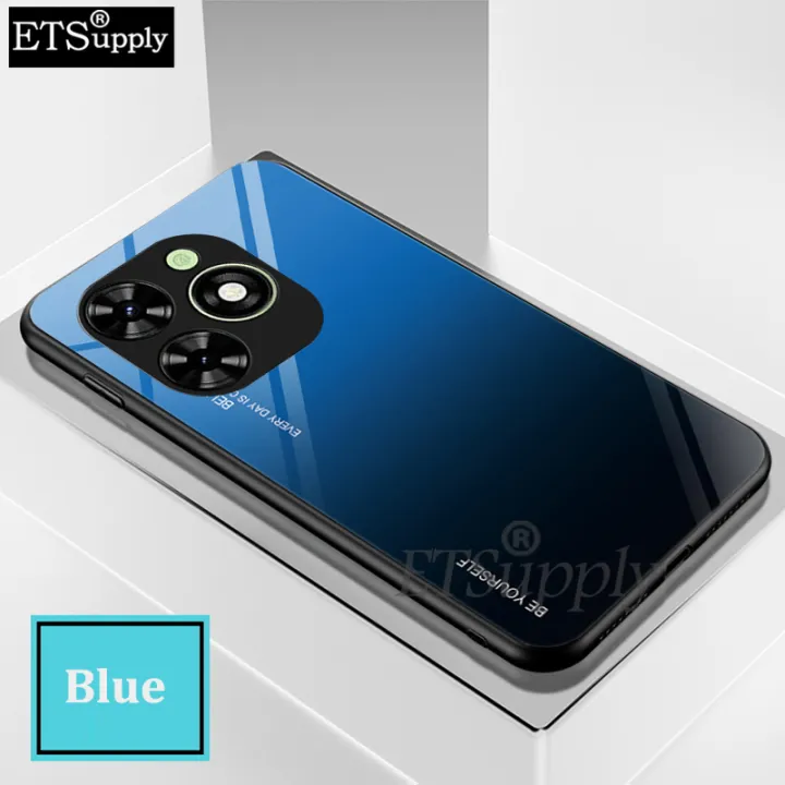 Phone%20case%20Tecno%20Spark%20Go%202024%20Gradient%20Mirror%20Tempered%20Glass%20Protector%20Hard%20Back%20cover%20Tecno%20Spark%20Go%202024%20case%20-%20Image%204