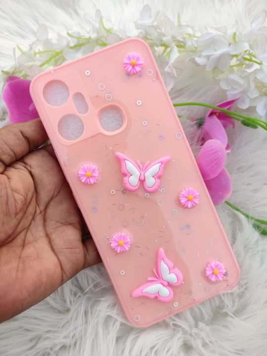 New%20ladies%20back%20cover%20For%20Infinix%20Smart%206%20Plus%20-%20butterfly%20phone%20case%20-%20Image%202