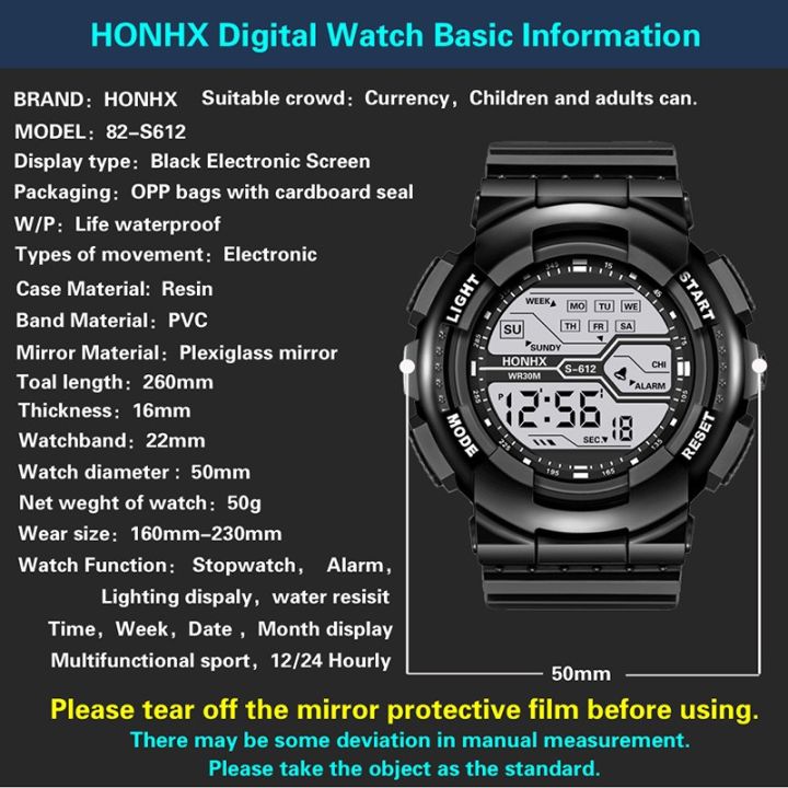 Honhx%20fashion%20Men%20Square%20Electronic%20watch%20casual%20sports%20digital%20watches%20waterproof%20shockproof%20luminous%20wristwatch%20-%20Image%203