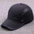 Spring and Summer Male Hat Korean Style Baseball Cap Men's Mesh Peaked Cap Sports Sun Hat Quick-Drying Sun Hat Outdoor Thin. 