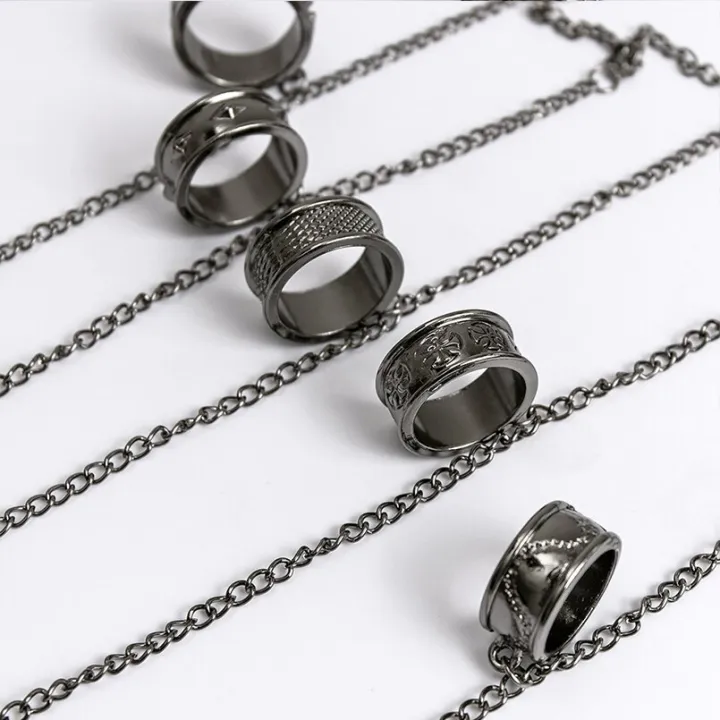 Cartoon%20Hunter%20X%20Saber%20Kurapika%20GON%20FREECSS%20Killua%20Zoldyck%20Cosplay%20Costume%20Props%20Metal%20Ring%20Accessories%20Alloy%20Chain%20Man%20Ring%20-%20Image%204