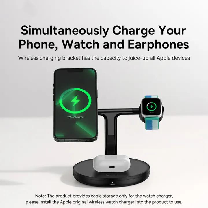 Baseus%203%20in%201%2020W%20Magnetic%20Wireless%20Charger%20Stand%20For%20Phone%20iPhone%2015%2014%20Pro%20Airpods%20Apple%20Watch%20Fast%20Charging%20Station%20Holder%20-%20Image%203
