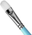Miya Himi Artist Paint Brushes Set of 5 for Acrylic Oil Watercolor Gouache Face and Body Painting with Hog Hair.
