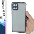 Yonpor matte Case For Samsung Galaxy Note 10 Lite -  Luxurious Smoky Matte Case Shockproof Contrast Color Hit Button Hard Silicone Transparent Back Cover. 