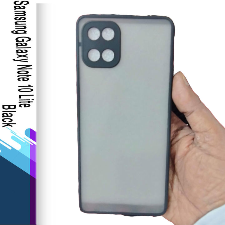 For Samsung Galaxy Note 10 Lite Luxurious Smoky Matte Case