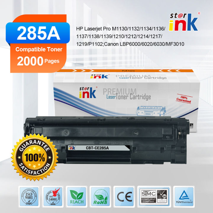 STARINK 85A/35A/36A/78A/325/312/ Black Laser Toner Compatible With HP CB435A 436A CE285A 278A CRG-125 312 313 325 712 713 725 912 913 925 Page Yield 2000 Copy