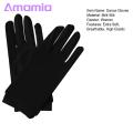 Amamia Satin Elastic Gloves Breathable Milk Silk Satin Stretch Gloves. 