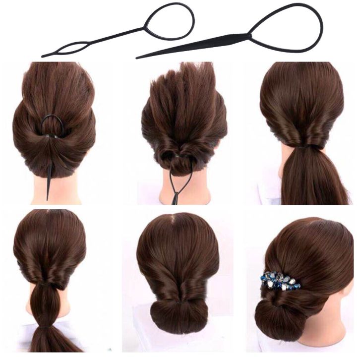 4pcs/set%20Black%20Hair%20Braiding%20Needles%20Ponytail%20Creator%20Loop%20Braids%20Hair%20Maker%20Tools%20Plastic%20Hairdressing%20Styling%20Accessories%20-%20Image%202