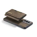 For OnePlus 9RT 5G DG.MING M2 Series 3-Fold Multi Card Bag + Magnetic Back Cover Case. 