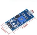 LDR Photosensitive Sensor Module Light Dependent Resistor Sensor Module Digital Light Detection LM393 3 pins for Arduino. 