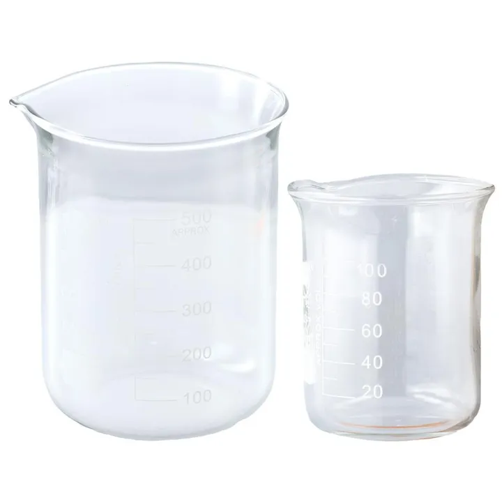 2pcs%20100ml&500ml%20Lab%20Beaker%20Stability%20Glass%20Low%20Form%20Scaled%20Measuring%20Cup%20Borosilicate%20Beaker%20Chemical%20Laboratory%20Equipment%20-%20Image%204