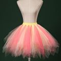 Women's New Carnival Costume Tulle Skirt Rockabilly Underskirt Short Shaggy Skirt Ball Gown Ballet Dance Dress Evening Dress.
