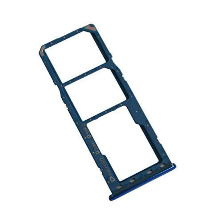 Dual Sim Card Slot Tray Holder For Samsung Galaxy M10 Blue - Redmi Note 11 Back Cover
