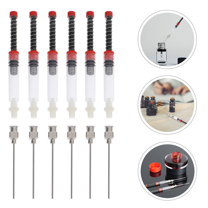 6 Pcs Fountain Pen Blotter Calibers Tool Ink Absorption Syringe ...