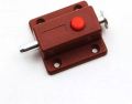 4 pcs sitkani Automatic Spring Loaded Cabinet Door Bolt Lock Push Button. 