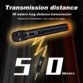 Wireless Microphone G-MARK X120V 2 Channels Handheld Karaoke Mic For Party Meeting Show Home School.