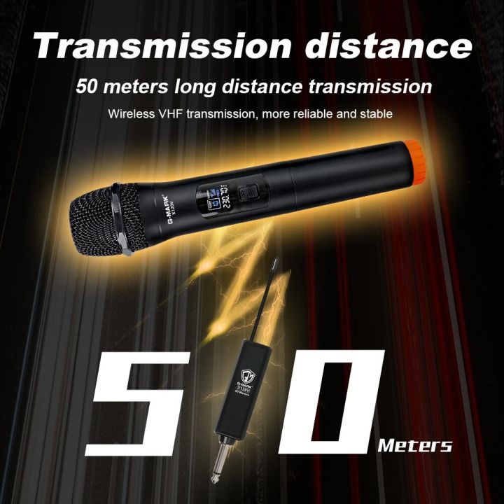 Wireless%20Microphone%20G-MARK%20X120V%202%20Channels%20Handheld%20Karaoke%20Mic%20For%20Party%20Meeting%20Show%20Home%20School%20-%20Image%203