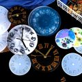 Silicone Mold Clock For Jewelry 15cm Small And Big Size Clock Resin Silicone Mould Handmade Tool DIY Epoxy Resin Molds. 