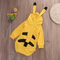 【Nice Day Toy Findings Store】(NEW)Infant Baby Boy Girl Pikachu Outfit Jumpsuit Rompers Cosplay Halloween Costume.