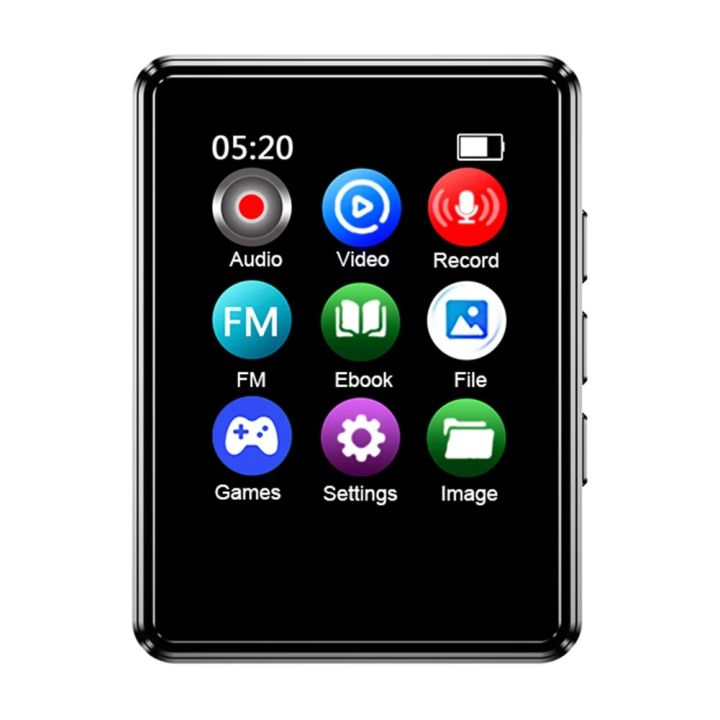 8/16/32/64G%20MP3%20Player%201.8inch%20Touch%20Screen%20Music%20MP3%20Player%20Bluetooth-Compatible%205.0%20HIFI%20Sound%20for%20E-Book%20FM%20Radio%20-%20Image%204