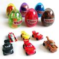 Disney Pixar Cars Anime Figures PVC McQueen Cruz Ramirez Model Racing Cars Funny Deformed Egg Toys For Kids Boy Gift.