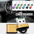 New Mini USB Micro SD TF Card Reader USB 2.0 Mobile Phone Memory Card Reader High Speed USB Adapter For Laptop Accessories N2D3.