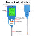 6in1 LCD Digital Moisture Meter Soil Moisture Sensor PH /Temperature /Sunlight /Fertility Testers Garden Planting Soil Detector. 