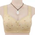 Plus Size Bra Size 36-52 Front Closure Bras Big Size No Iron Woman Innerwear Full Cotton.