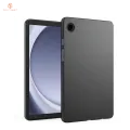 Samsung Galaxy Tab A9-SM-X115/X110 Soft TPU Black Color Back  Cover + Tempered Glass Protector for Samsung Galaxy Tab A9 (2 in 1 Combo). 