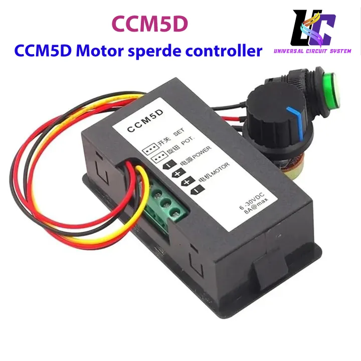 1pcs%206V%2012V%2024V%20Digital%20Display%20LED%20DC%20Motor%20Speed%20Controller,8A%20DC%20Motor%20Speed%20Controller%20PWM%20Stepless%20Speed%20Control%20Switch%20Driver%20with%20Duty%20Cycle%20LED%20Digital%20Display%20&%20Knob%20CCM5D%20-%20Image%207