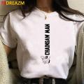 Hot Japanese Anime T Shirt Men Chainsaw Man Manga Graphic Tees Funny Cartoon ca Makima T-shirt Uni Tops Tshirt Male.