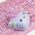 Mini Hello Kitty Mouse Cute Cat Optical Wired Computer Mice For PC Laptop Children Kids Gift.