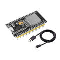 ESP-32 38-Pin DevKitC ESP-WROOM-32 CP2102 WiFi Bluetooth Development Board With Data Cable.