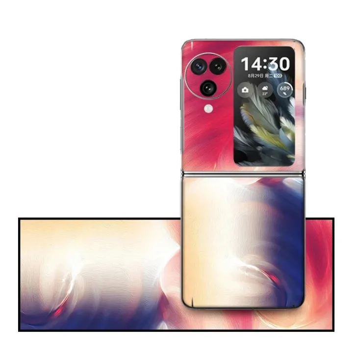 3M%20Material%20Colorful%20Full%20Body%20Phone%20Sticker%20For%20OPPO%20Find%20N2%20Flip%20Back%20+%20Side%20Film%20For%20OPPO%20Find%20N3%20Flip%20Decal%20Warp%20Skin%20Cover%20-%20Image%202