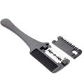 【Cathery Baby Store】Hair Razor Comb Shaving Handle Double Sided Hair Styling Razor Cutting Thinning Comb Tool.