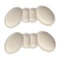 4D massage followed by super soft, comfortable, wear, slip, and anti drop heel stickers for high heels. 