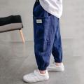 Baby Pants Boy Loose Harem Pants Cotton and Linen.