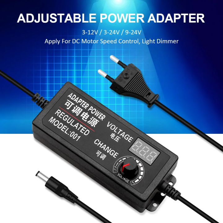 DC%203V%20To%2024V%20(Approx)%20Adjustable%20Power%20Supply%20Universal%20Adapter%20With%20Voltage%20Display%20-%20Easy%20to%20Use%20And%20Maintain%20-%20Refine%20and%20Excellent%20-%20Image%202