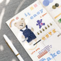 Rosy Posy cute pink sticker book. 