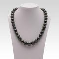 Necklaces Fashion Faux Pearls Long Pearl Necklace (Black) - Necklace For Girls.