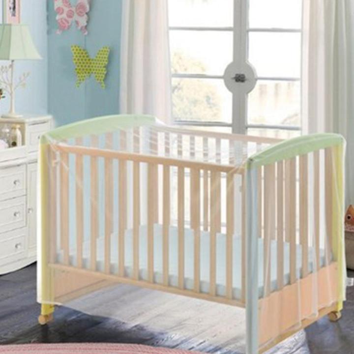 Babyhug Cozy Cloud Baby Cradle with Mosquito Net & Storage Basket - Blue