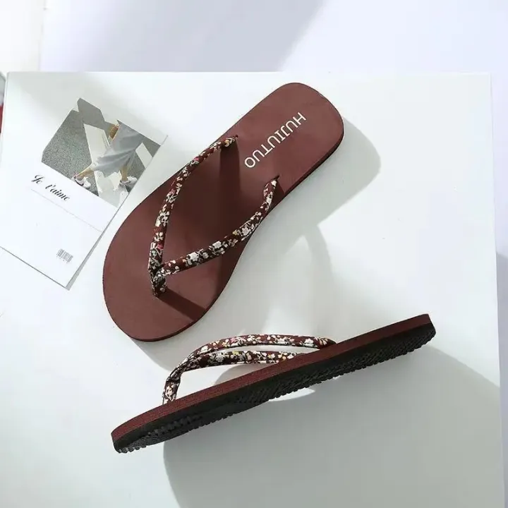 Flip%20Flops%20Women%20Summer%20Outside%20Flat%20Bottomed%20Beach%20Shoes%20Sandals%20Shoes%20for%20Women%20Slippers%20Slipper%20Sandal%20Low%20(1cm-3cm)%20EVA%20-%20Image%203