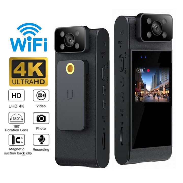 2024 New HD 4K Mini Camera WiFi Portable Small Digital Video