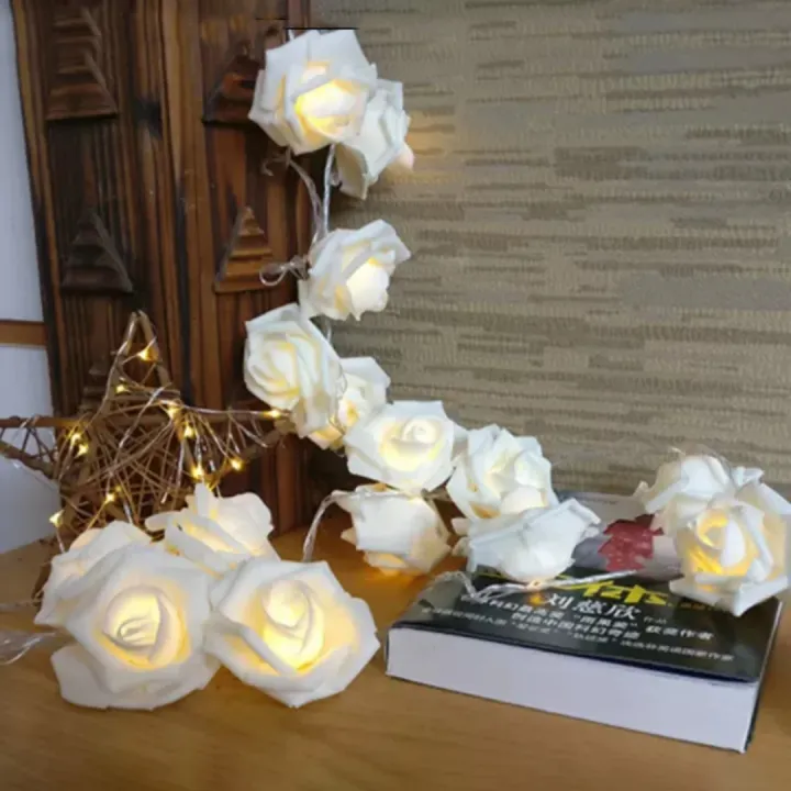 Decorative%20party%20fairy%20light%20warm%20white%20Artificial%20Soft%20fashionable%20White%20rose%20fairy%20led%20lights%20for%20decoration,%20party%20light%20-%20Image%207