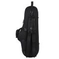 Water-Resistant Oxford Fabric Alto Saxophone Big Bag Box Sax Soft Case with Adjustable Shoulder Strap,Black. 