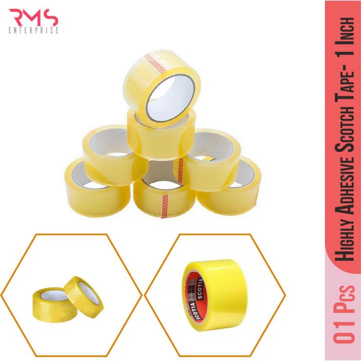 1 inch 80 yard Highly Adhesive Scotch Tape- 1 pcs