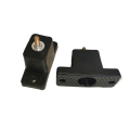 4 Pack Cushion Air Conditioner Rubber Shock Absorbing Anti-Vibration Isolator Pads Bracket Black.