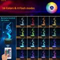 Baseball 3d Night Light Game Room Basketball Desk Setup Lighting Decor Sport Game Custom Sensor Light for Kids Bedside Gift.